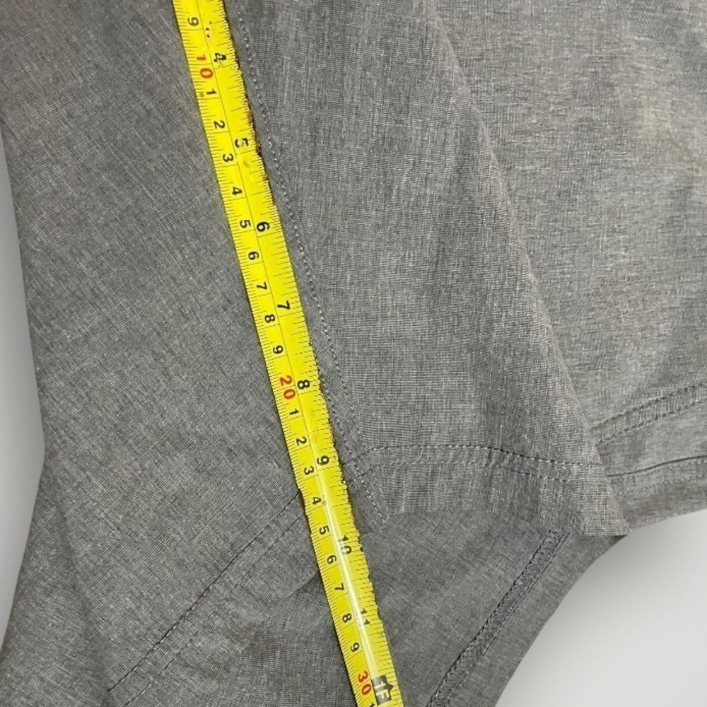 Linksoul Boardwalker Golf Shorts Men 36 Gray Stretch Performance Sport Active - Picture 6 of 8